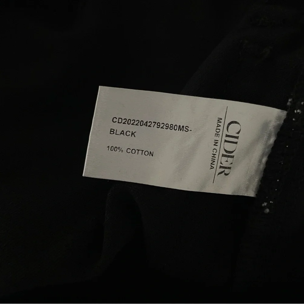 Cider Black Women's Mini Cargo Skirt Size Medium